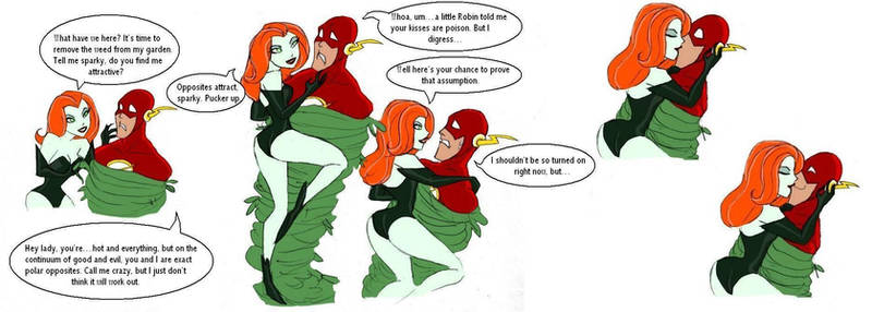 Poison Ivy and The Flash