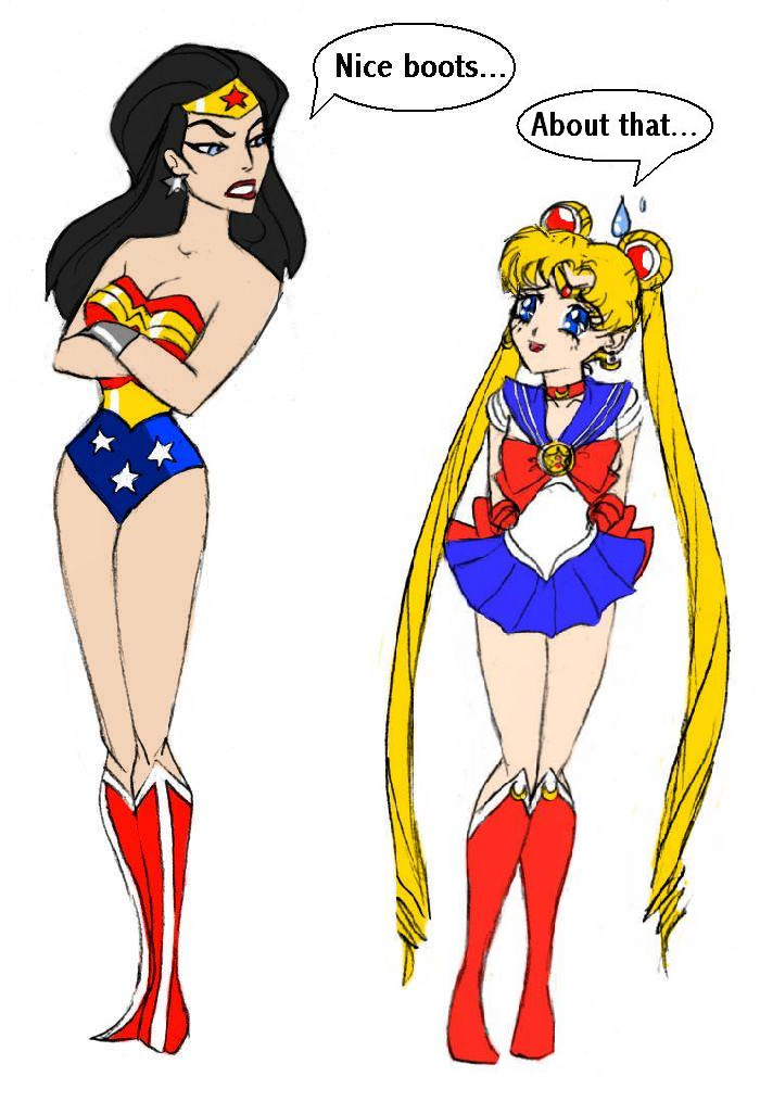 Wonder Woman VS Sailor Moon