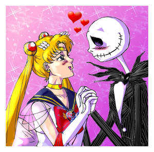 Sailor Moon x Jack Skellington