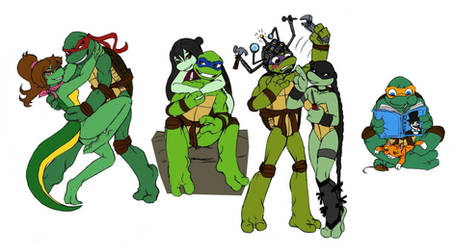 TMNT couples...