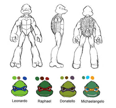 TMNT reference sheet