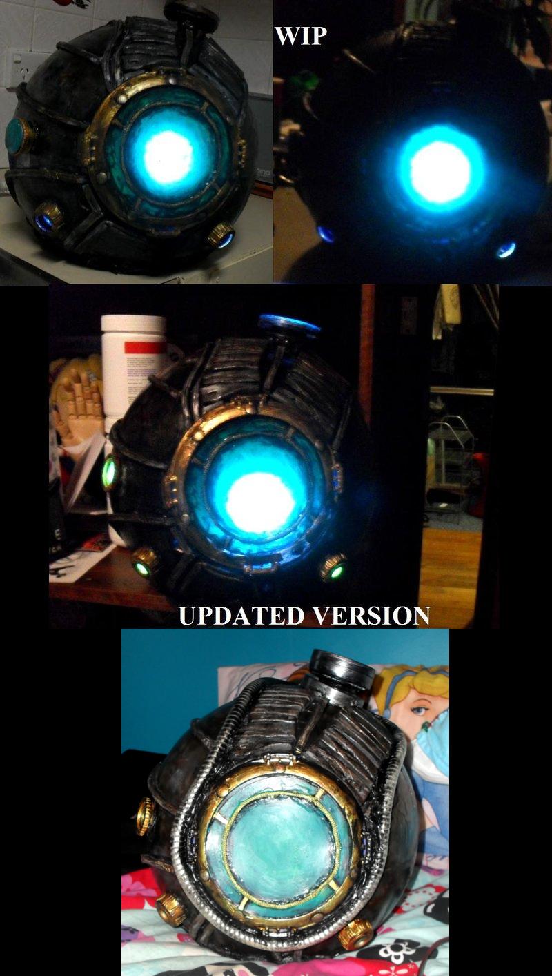 Protettore Bioshock Bioshock helmet UPDATE by Lily-pily on DeviantArt