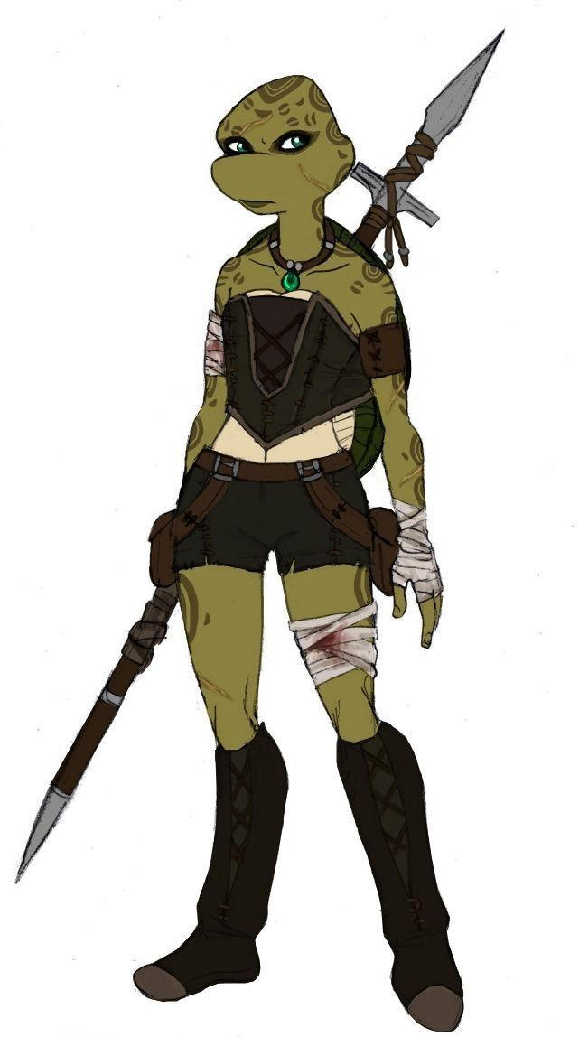TMNT OC concept Nahla by Lilypily on DeviantArt