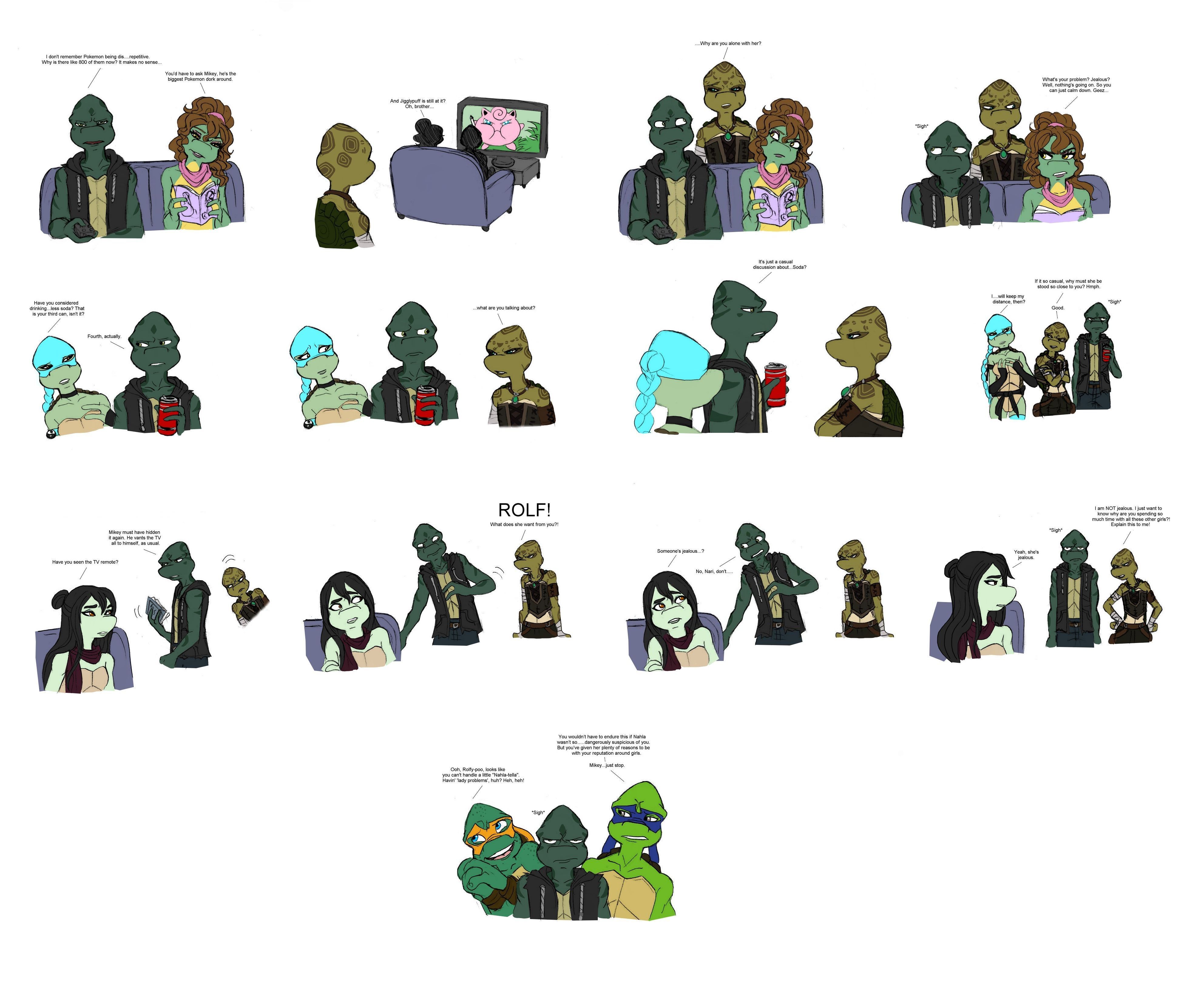 Nahlatella TMNT by Lily-pily on DeviantArt