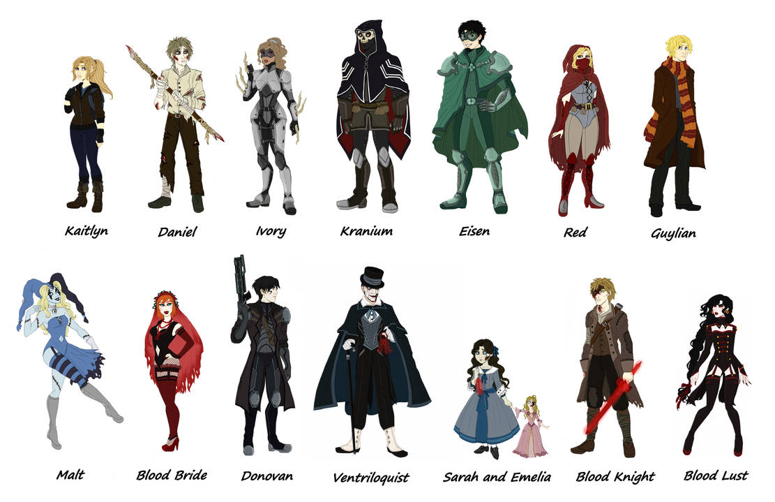 Void characters redo by Lily-pily on DeviantArt