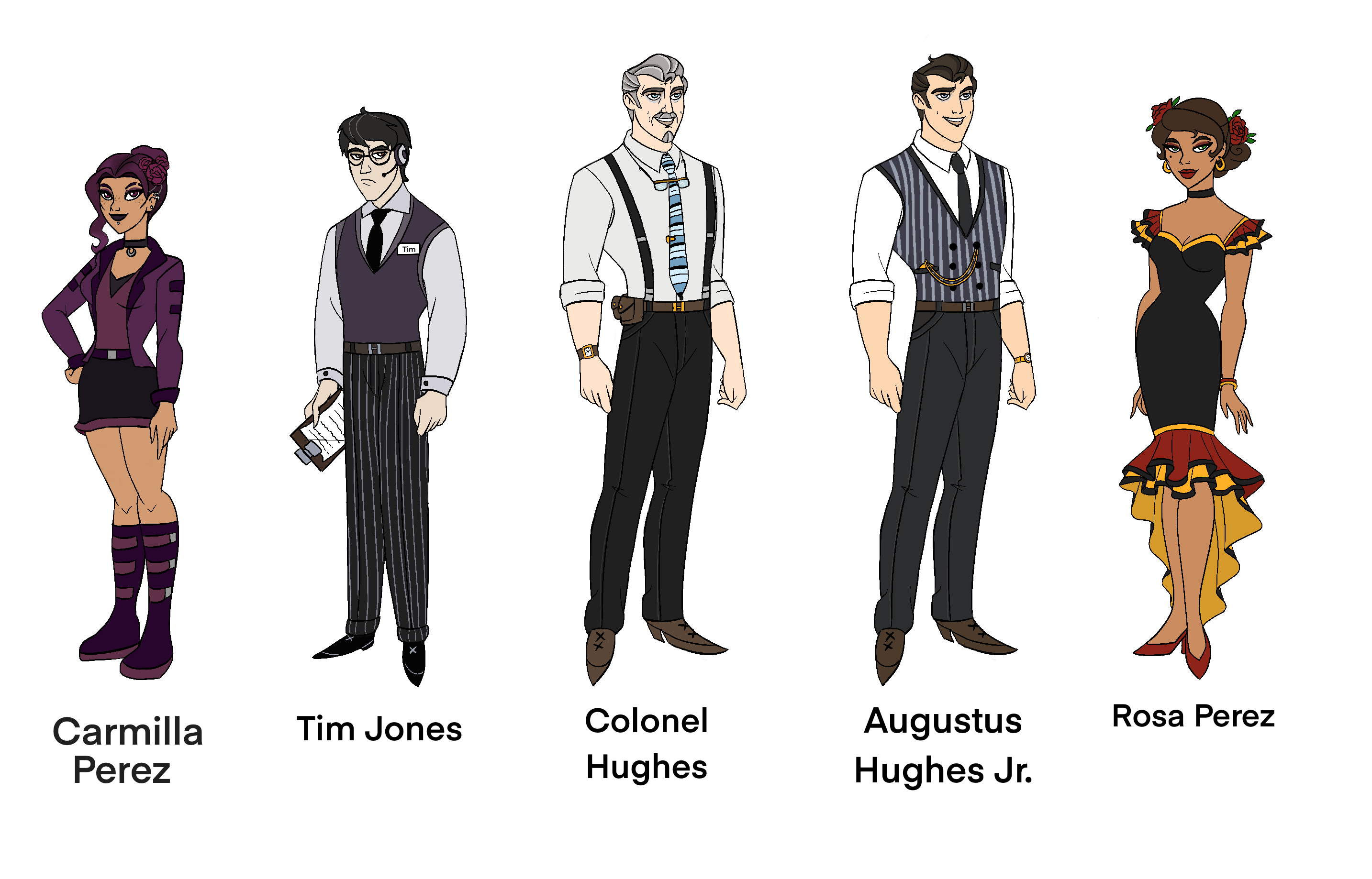 Original characters by Lily-pily on DeviantArt