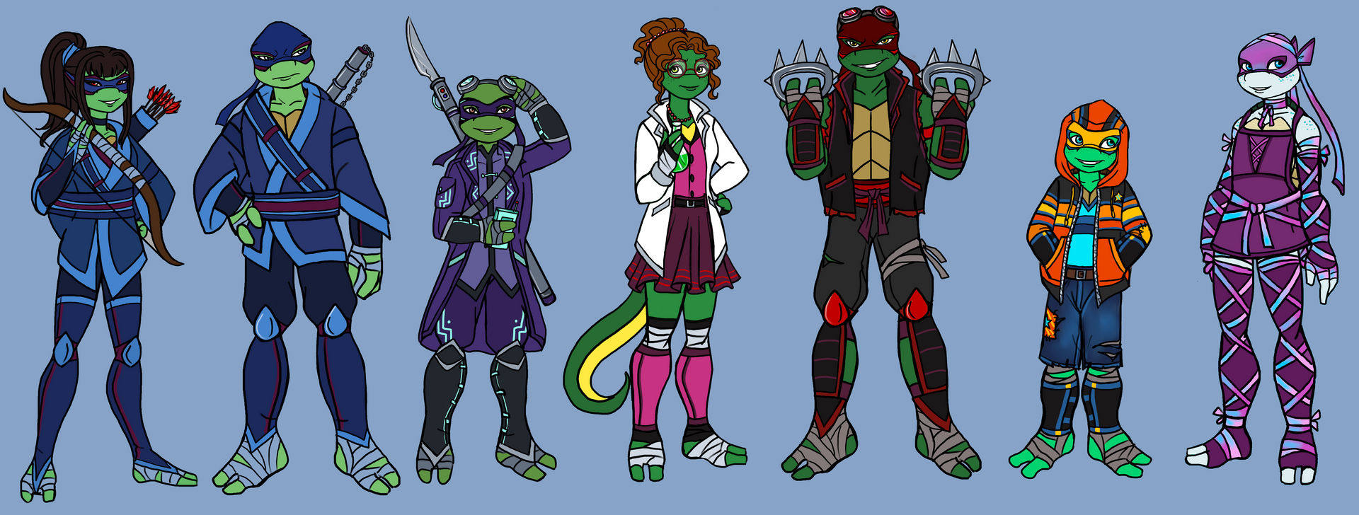 TMNT kids update by Lily-pily on DeviantArt
