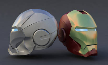 War Machine and Iron Man