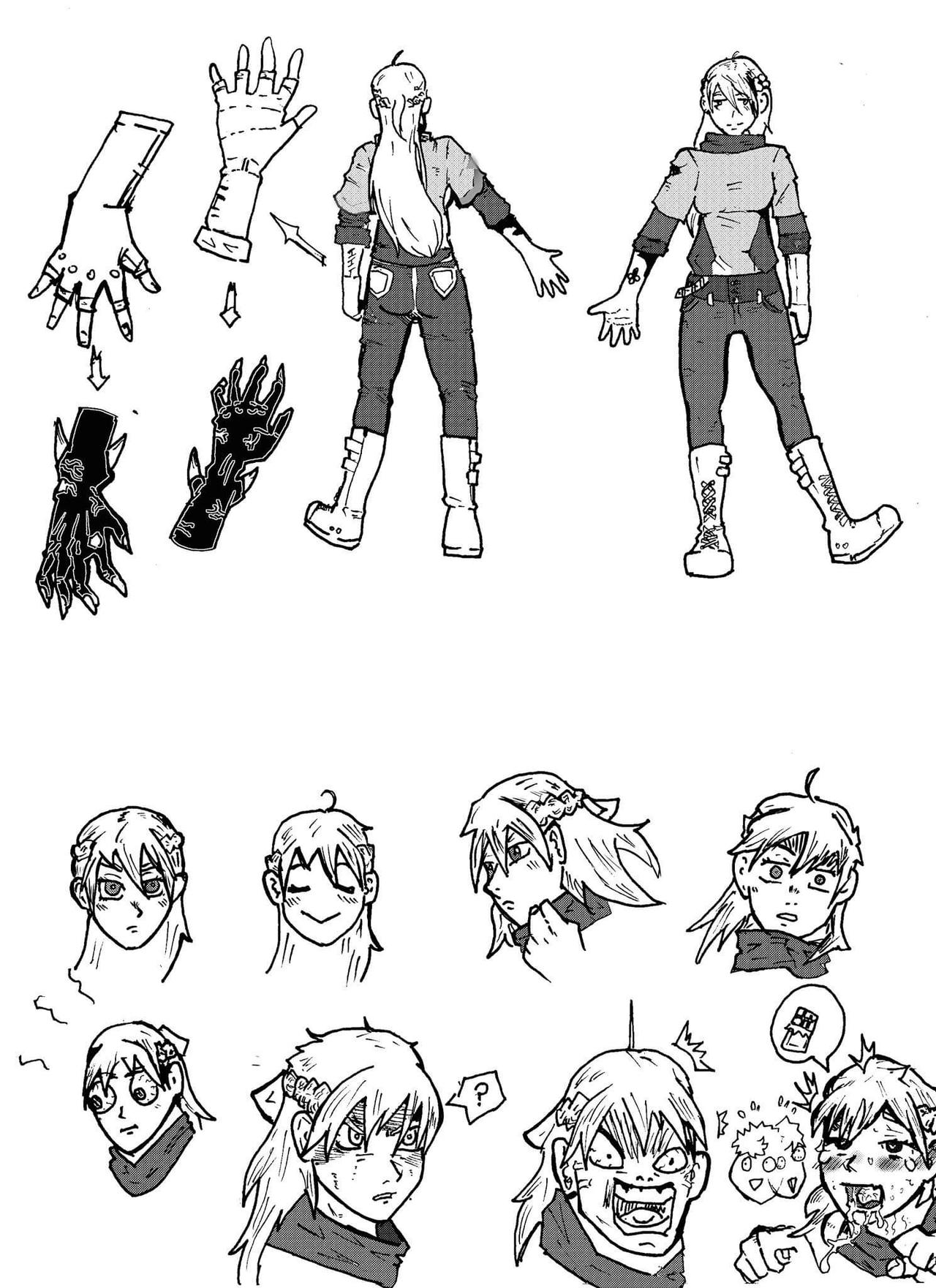 Character sheet (practice) by diamondoUwU on DeviantArt