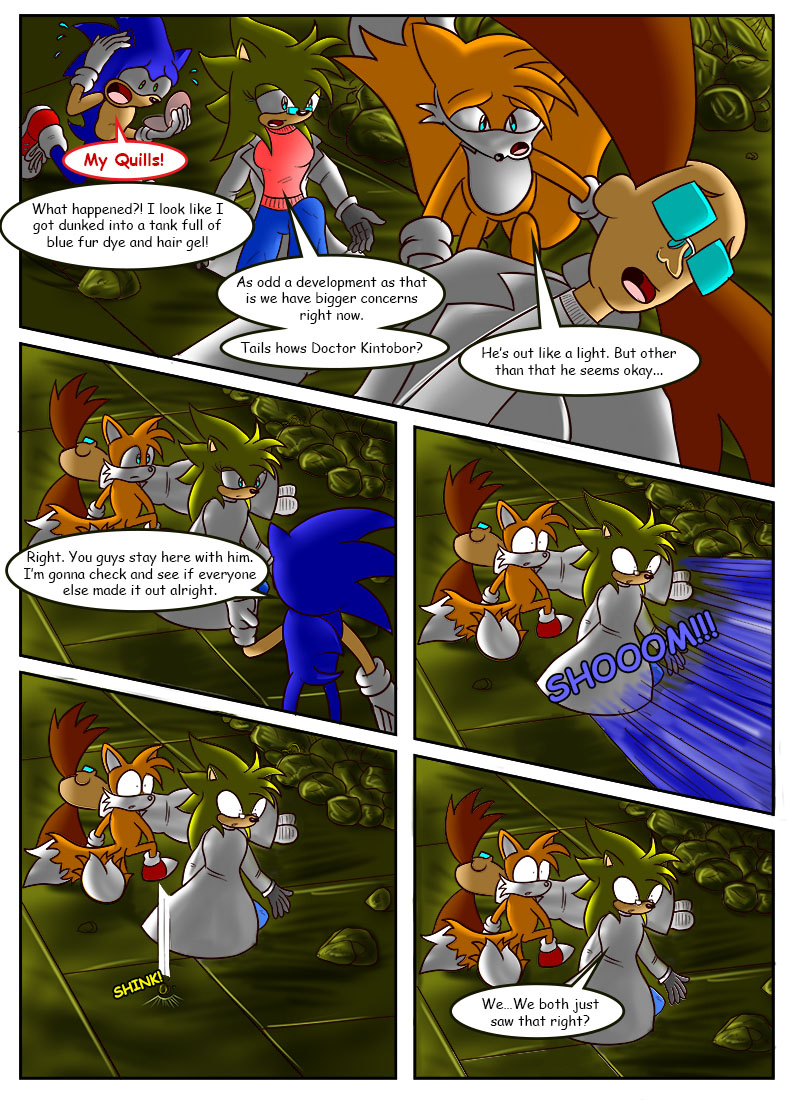 Sonic comic page 64