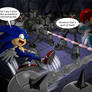 Sonic and Sally ambush