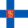 Finnish Coat of arms flag