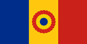 Romania revolutionary republican flag