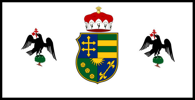 Romania traditionalist monarchist flag