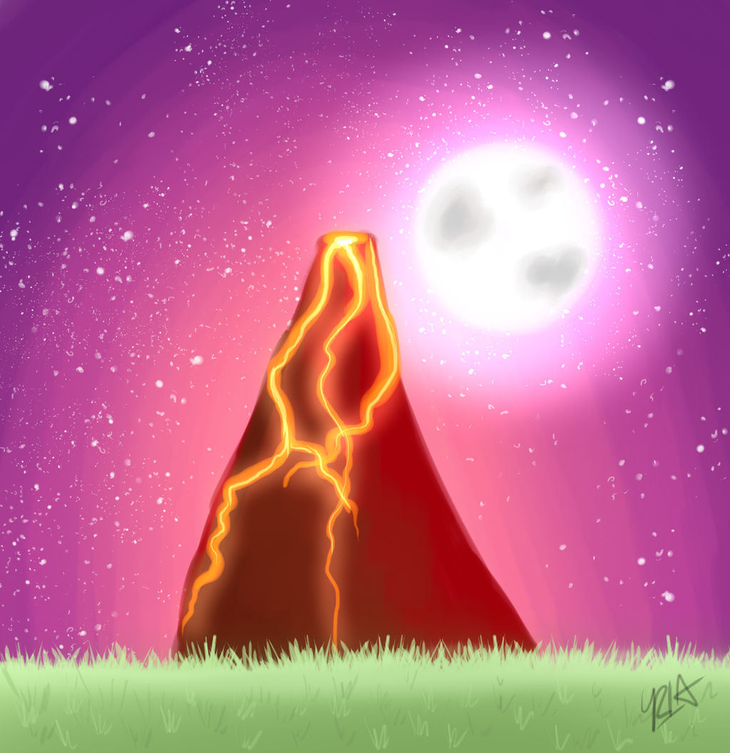 Volcano Deviantart Volcano by Makila9 on DeviantArt