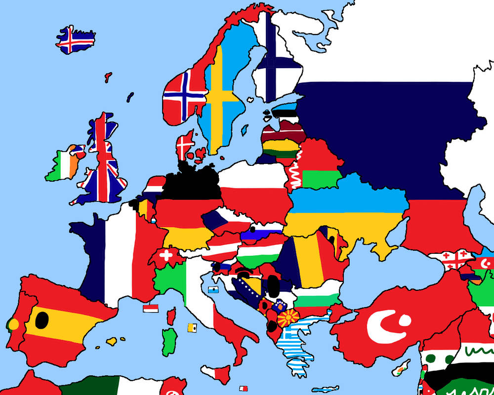 Europe map by MissPupperton on DeviantArt