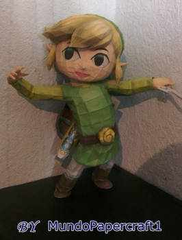 SSBB Toon Link Papercraft