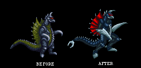 Gigan old and new