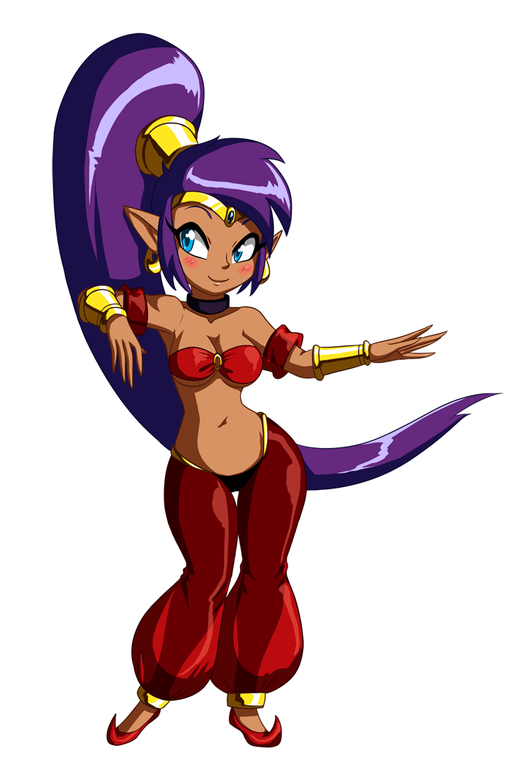 Shantae: half genie, half human, all cute