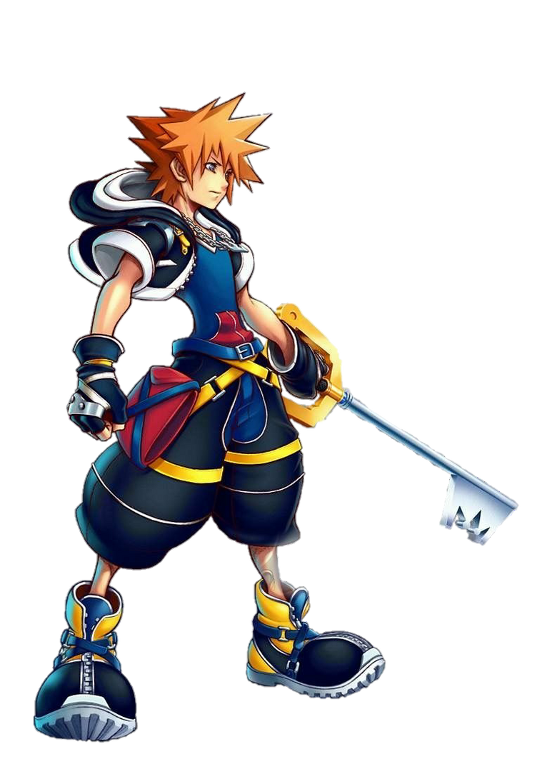 Sora KH2 render (Kingdom Hearts) by TheKarmaKing on DeviantArt
