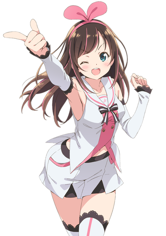 Renderizado de Kizuna Ai ( virtual) png