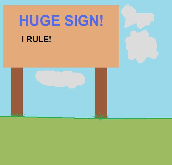 huge sign by JAREDAS2 on DeviantArt