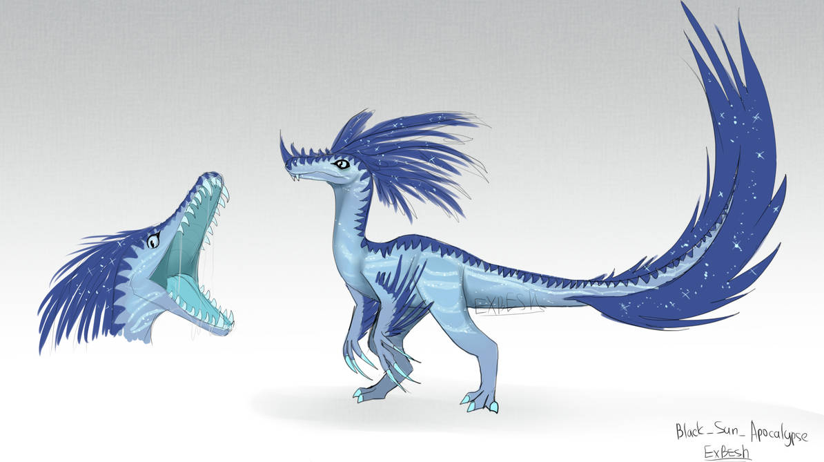 Indigo Raptor Deviantart RAPTOR ADOPT SOLD by ExBesh on DeviantArt