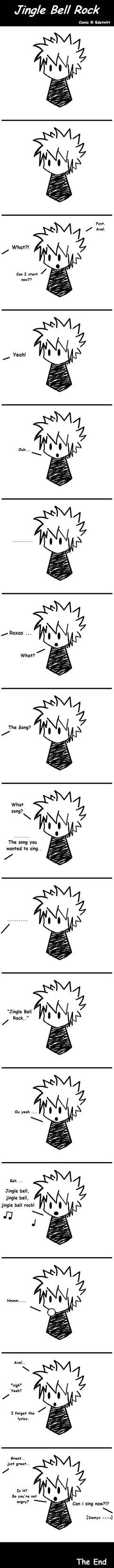 Roxas - Jingle Bell Rock Comic