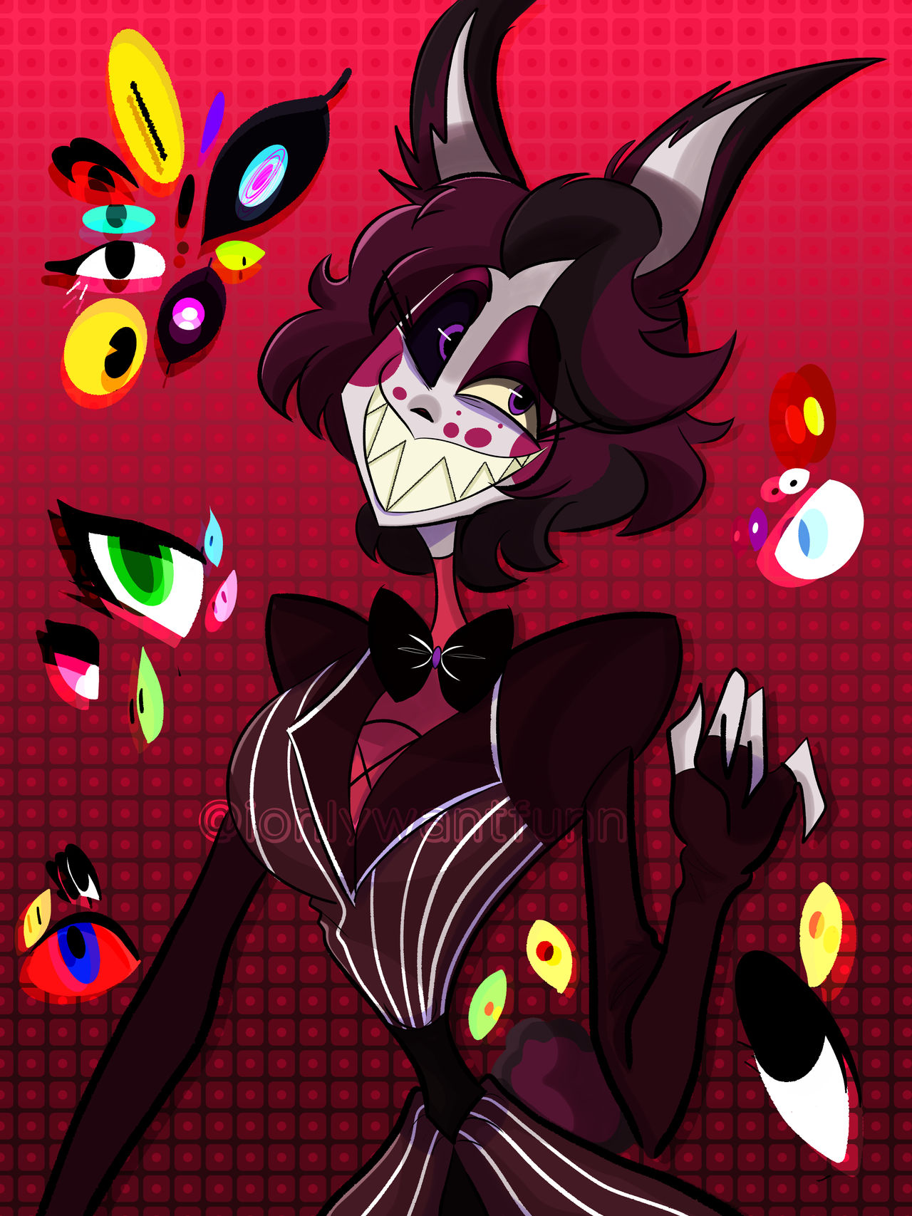 OC Hazbin Hotel by ionlywantfunn on DeviantArt