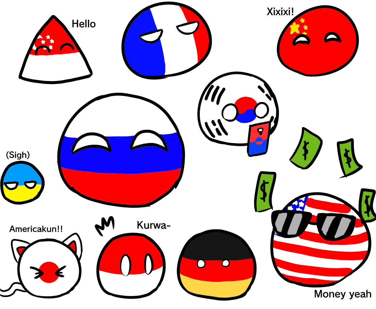 Is Countryballs Countryballs by Soda-ahn on DeviantArt