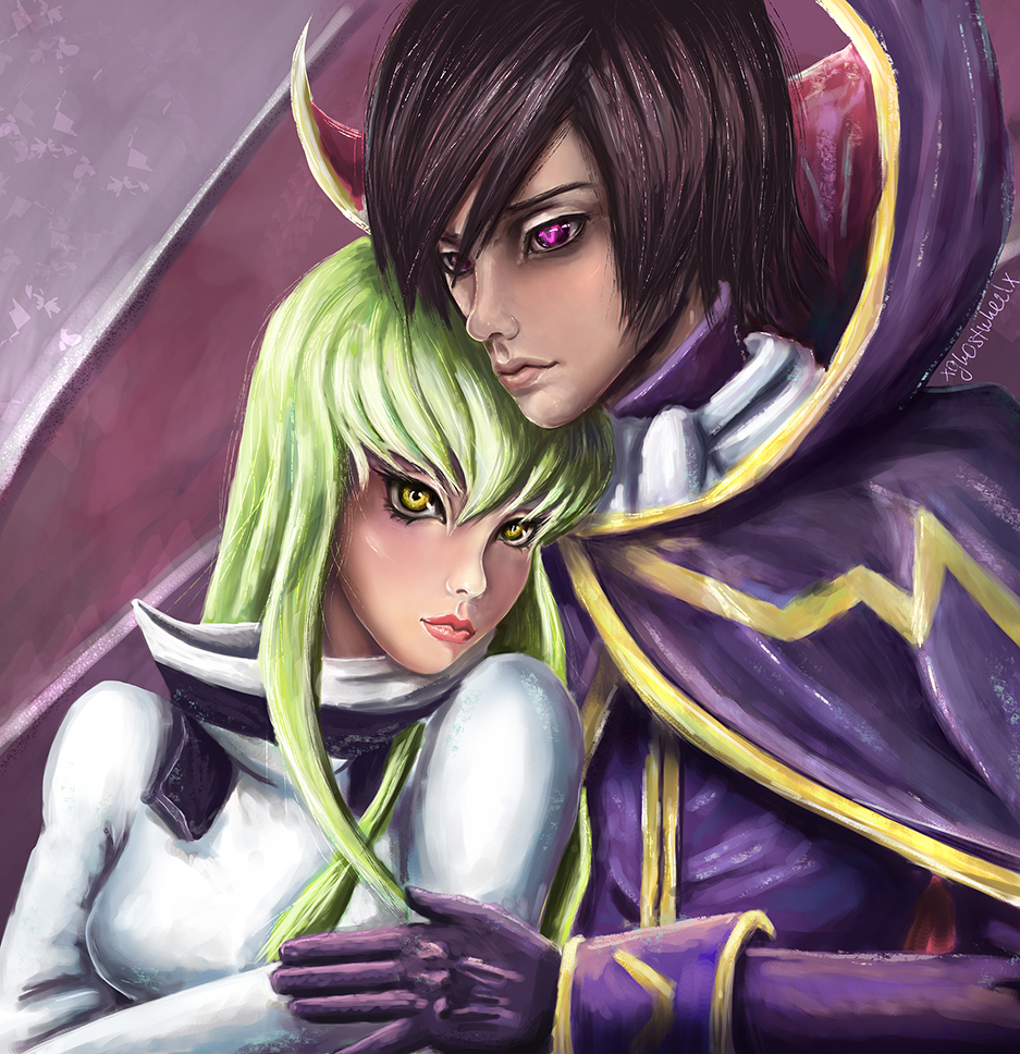 C.C and Lelouch (Code Geass)