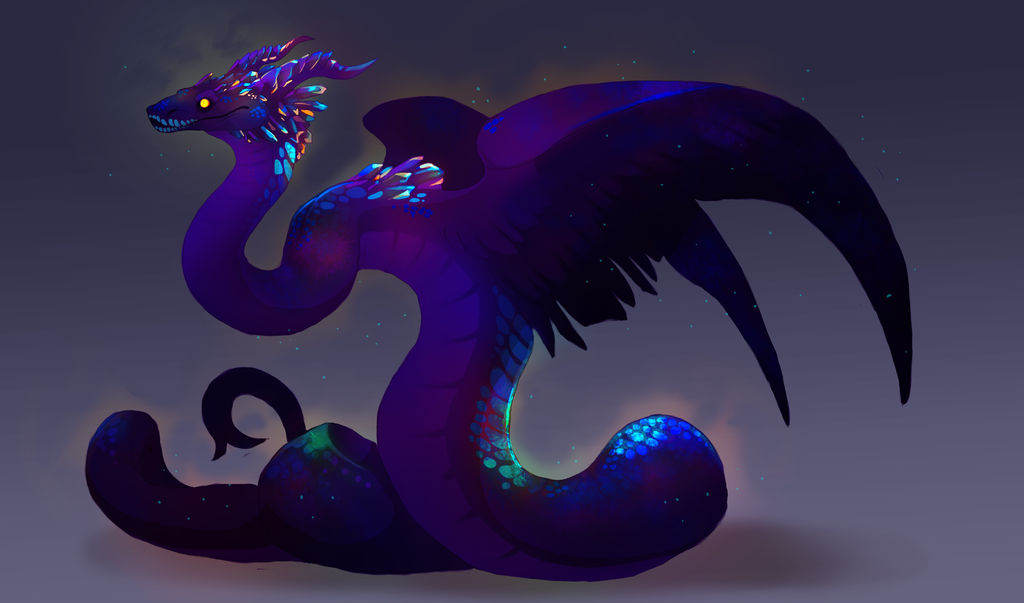 winged serpent (OPEN) by Grimmla