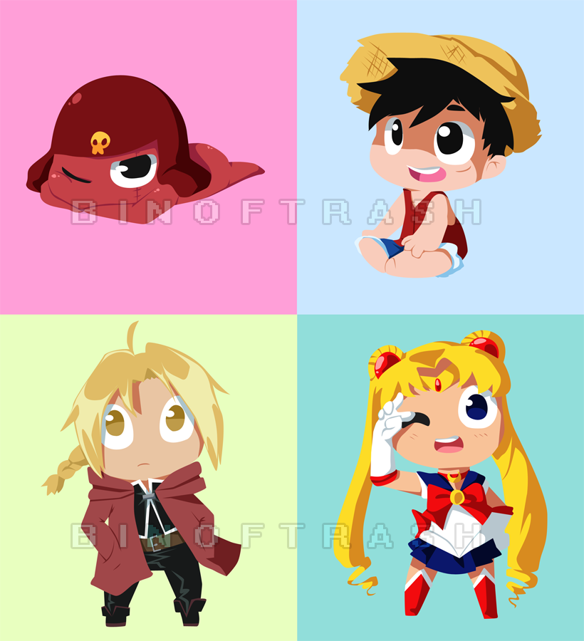 Vectored chibis