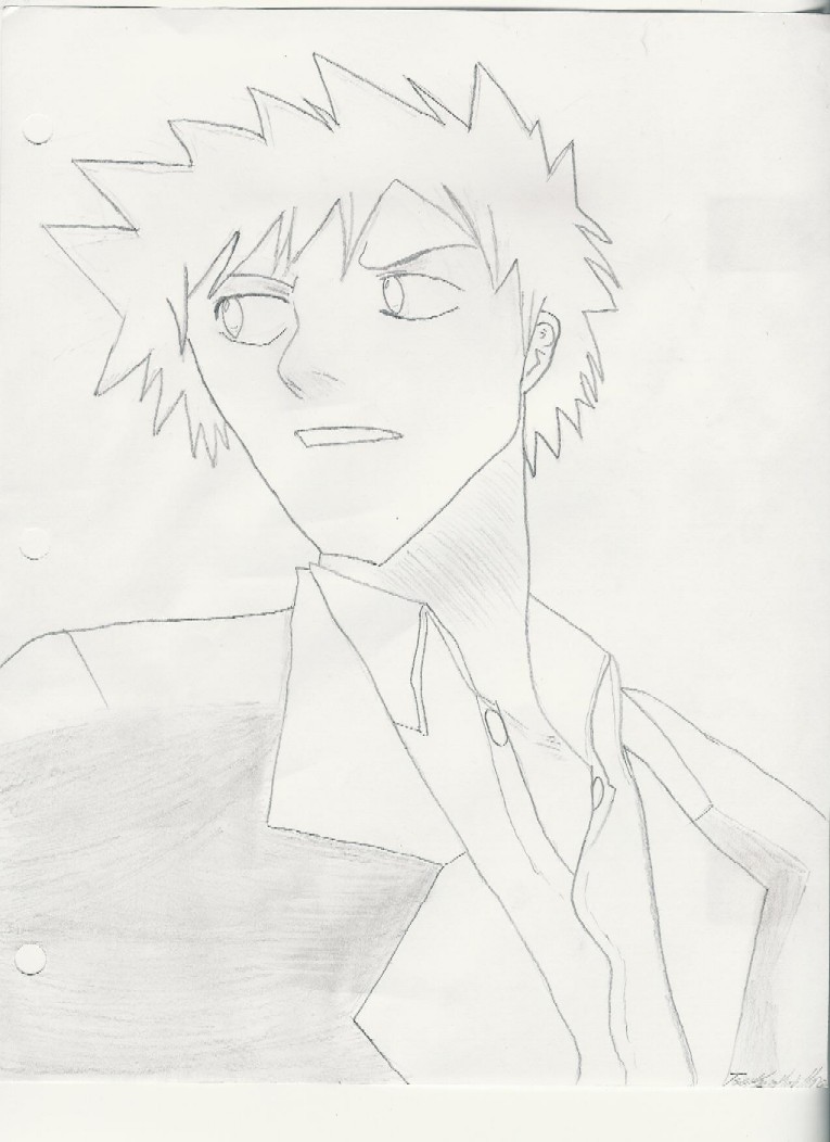 Ichigo Drawing by Tsukiakari-Hana on DeviantArt