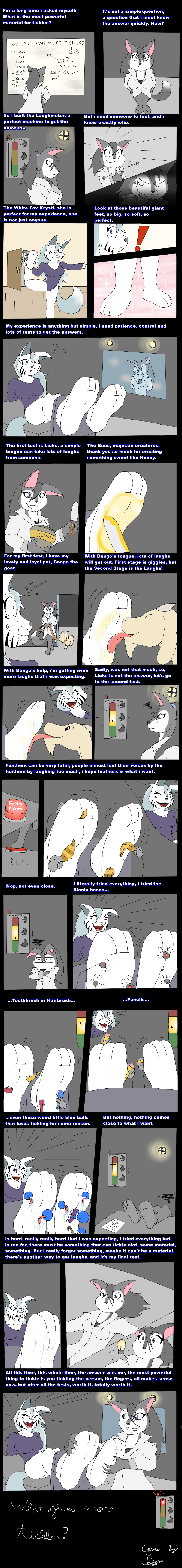 Comic - What gives more tickles?