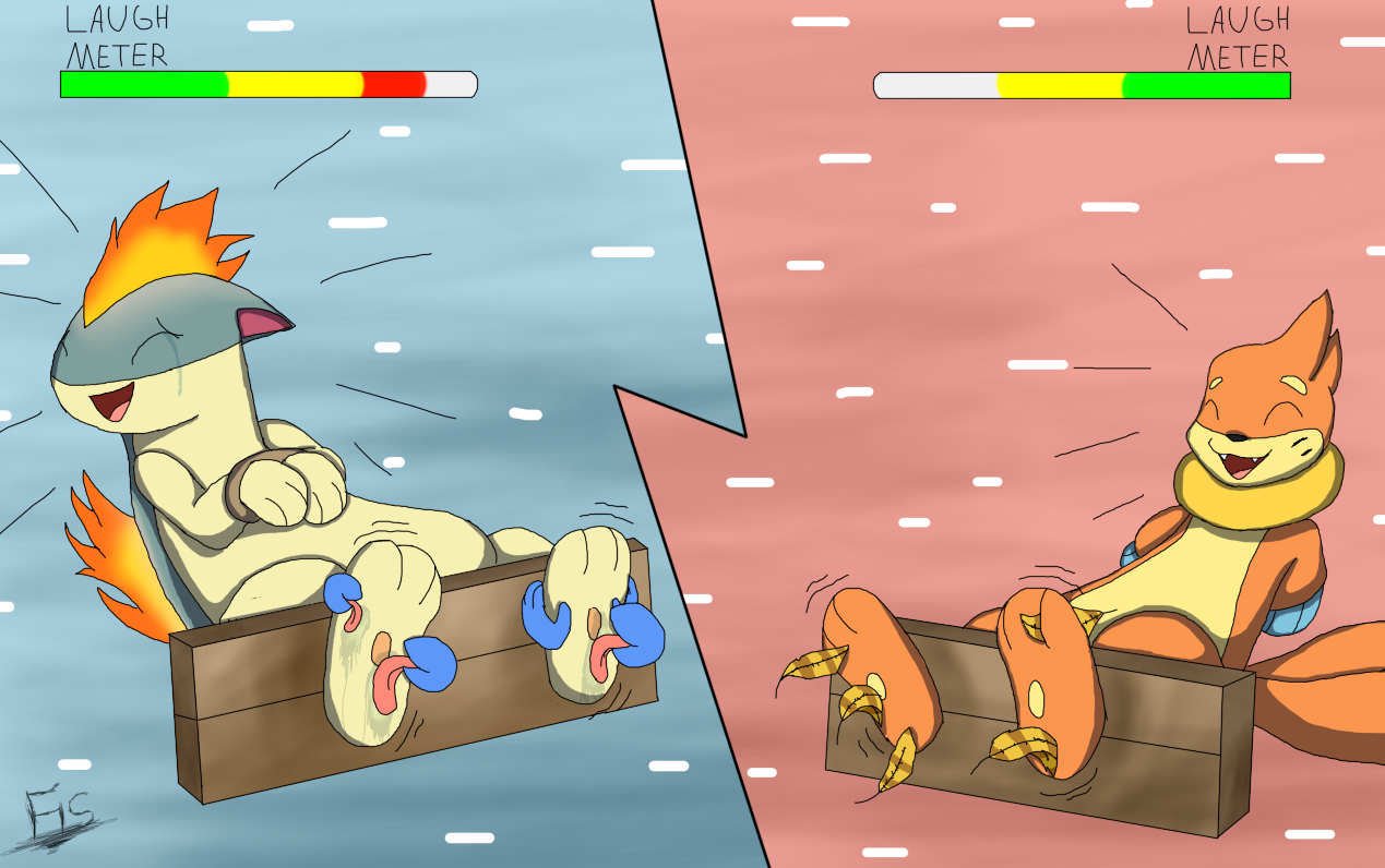 Quilava And Buizel Ultimate Tickle Game By Misterfis On Deviantart.