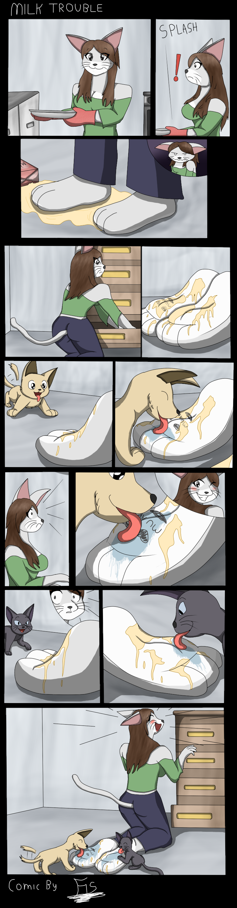 Comic - Milk Trouble