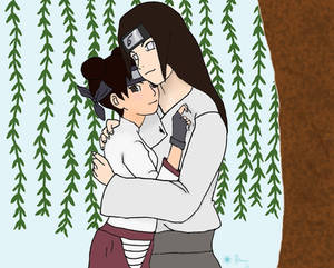 Neji and Tenten by Sillysammijo