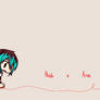 Red String Wallpaper