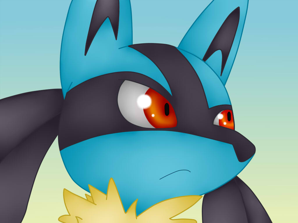 Shiny Lucario by All0412 on DeviantArt