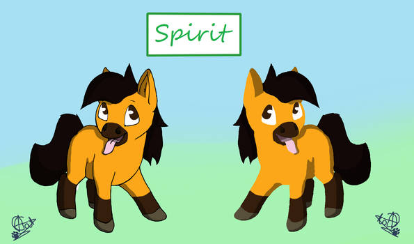 Spirit, my little poney