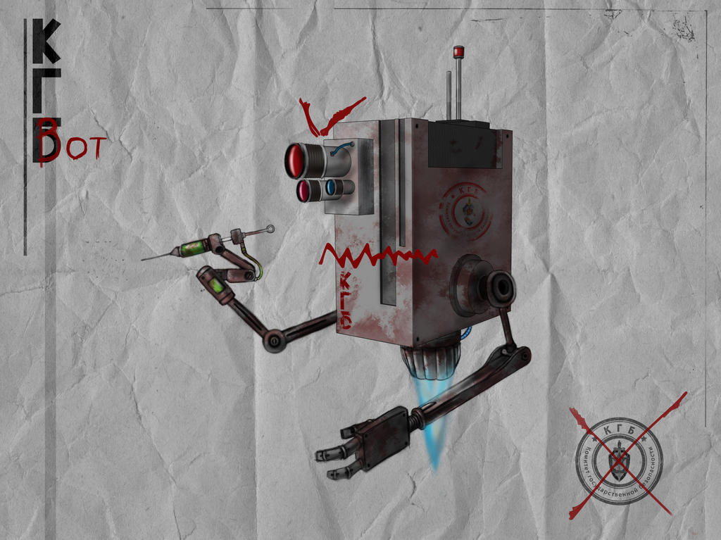 KGbot Concept by Coco-naut on DeviantArt