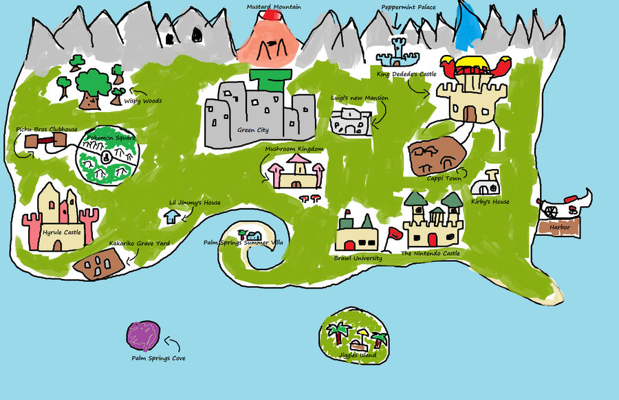 Map by CaptLinebeck on DeviantArt