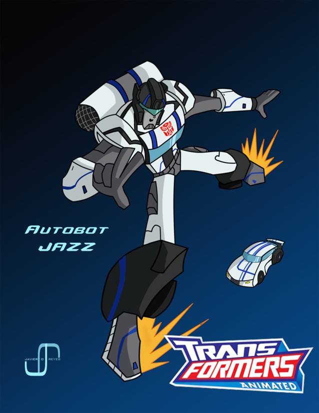 Transformers Animated: Jazz by JavierReyes on DeviantArt Transformers Animated: Jazz by JavierReyes on DeviantArt