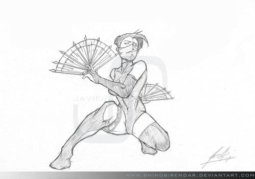 Mortal Kombat- Kitana sketch