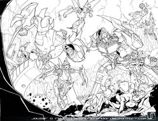 Transformers Prime- Lineart