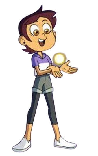 Luz Noceda activating light glyph render by IlikeShrek2022 on DeviantArt