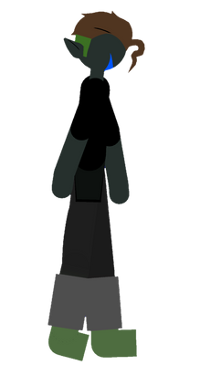Rex Blight (The Owl House OC) stickfigure