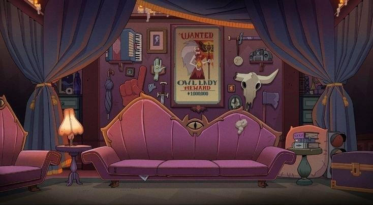 The Owl House interior backgrounds by IlikeShrek2022 on DeviantArt