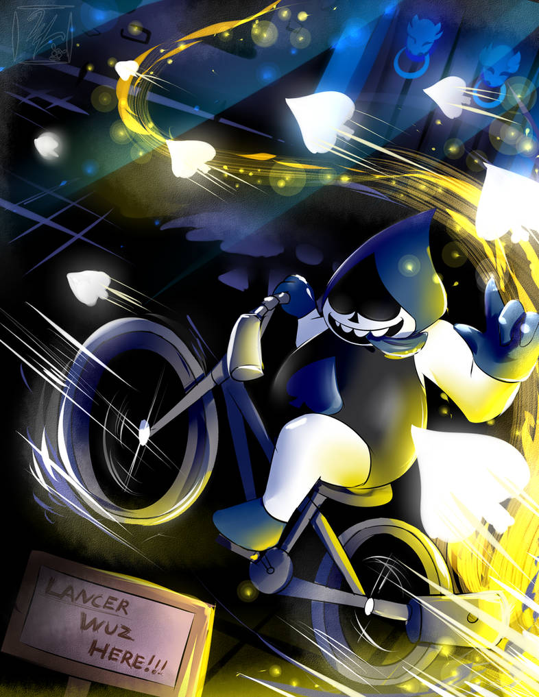 Delta Rune Lancer Deltarune: Lancer by Wraithvine on DeviantArt
